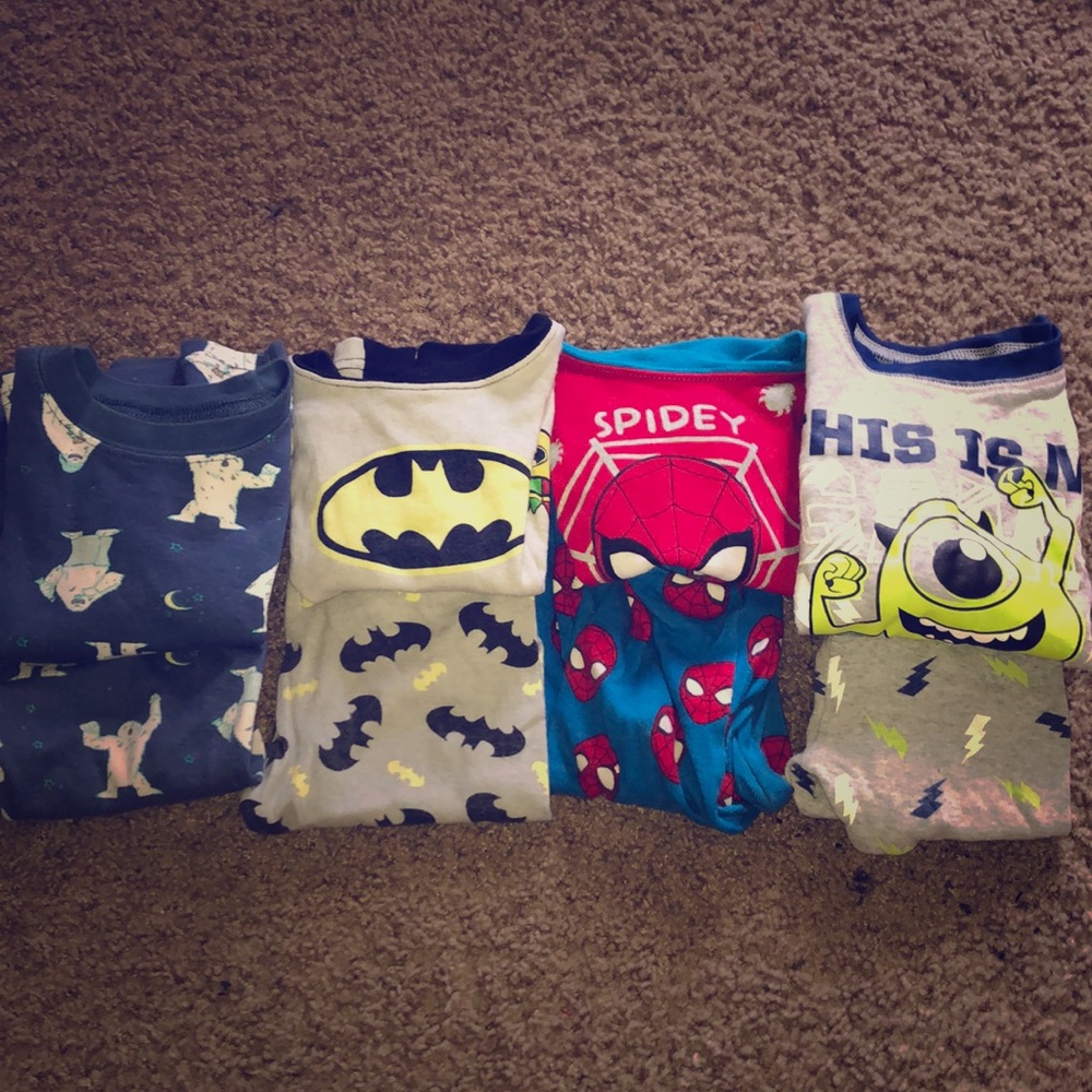 Pajamas with characters